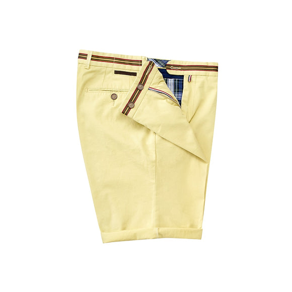 Cuffed Khaki Shorts