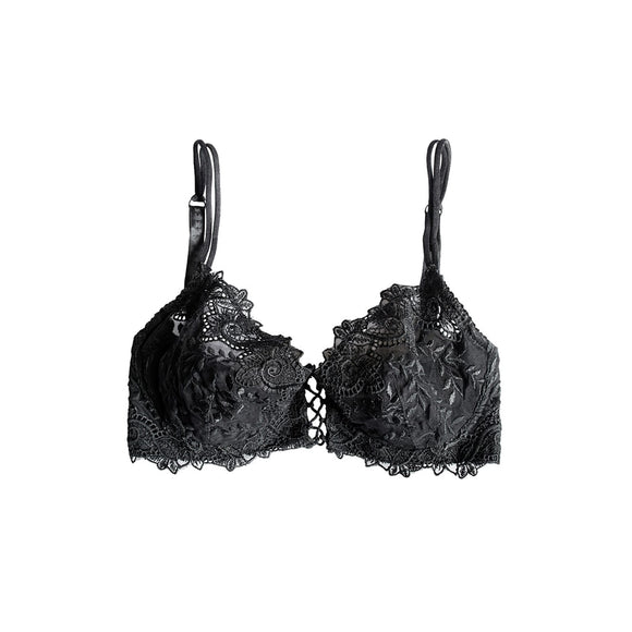 Lace Up Bra