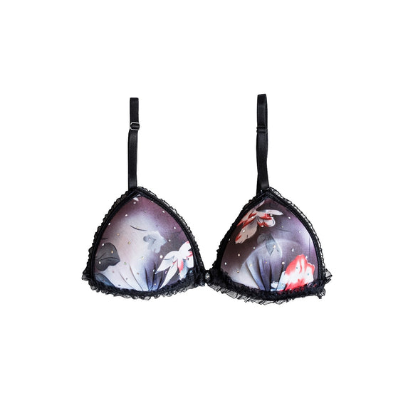 Floral Padded Bra