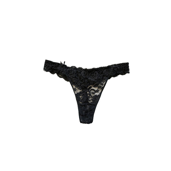 Lacey Black Thong