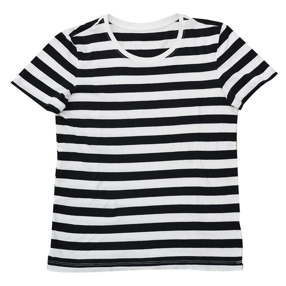 Striped Ref T