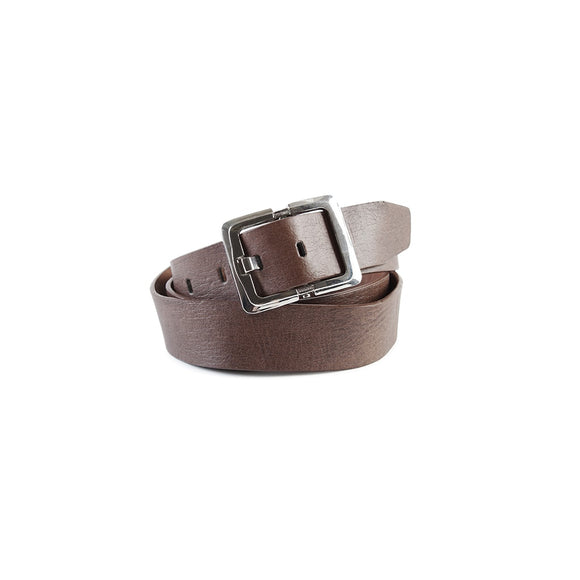 Ceinture en cuir vieilli