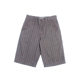 Pantaloncini a righe grigi