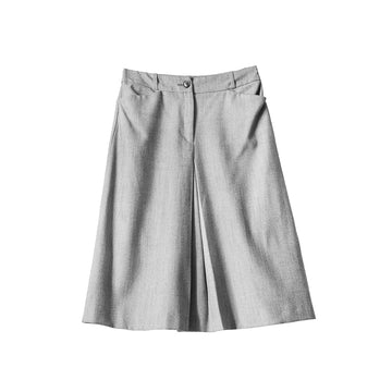 購買 grey 純色前裙