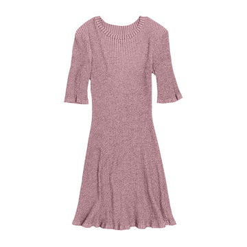 Comprar purpura Vestido suéter con opciones