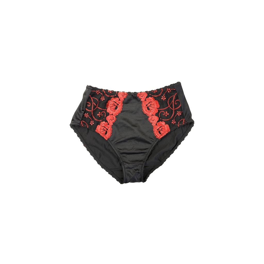 Hiphuggers in pizzo nero