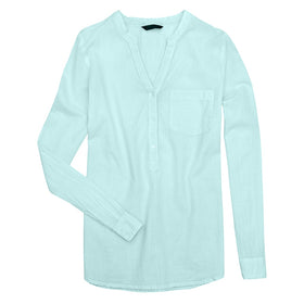 Kaufen blau Button-Down-Bluse mit Optionen